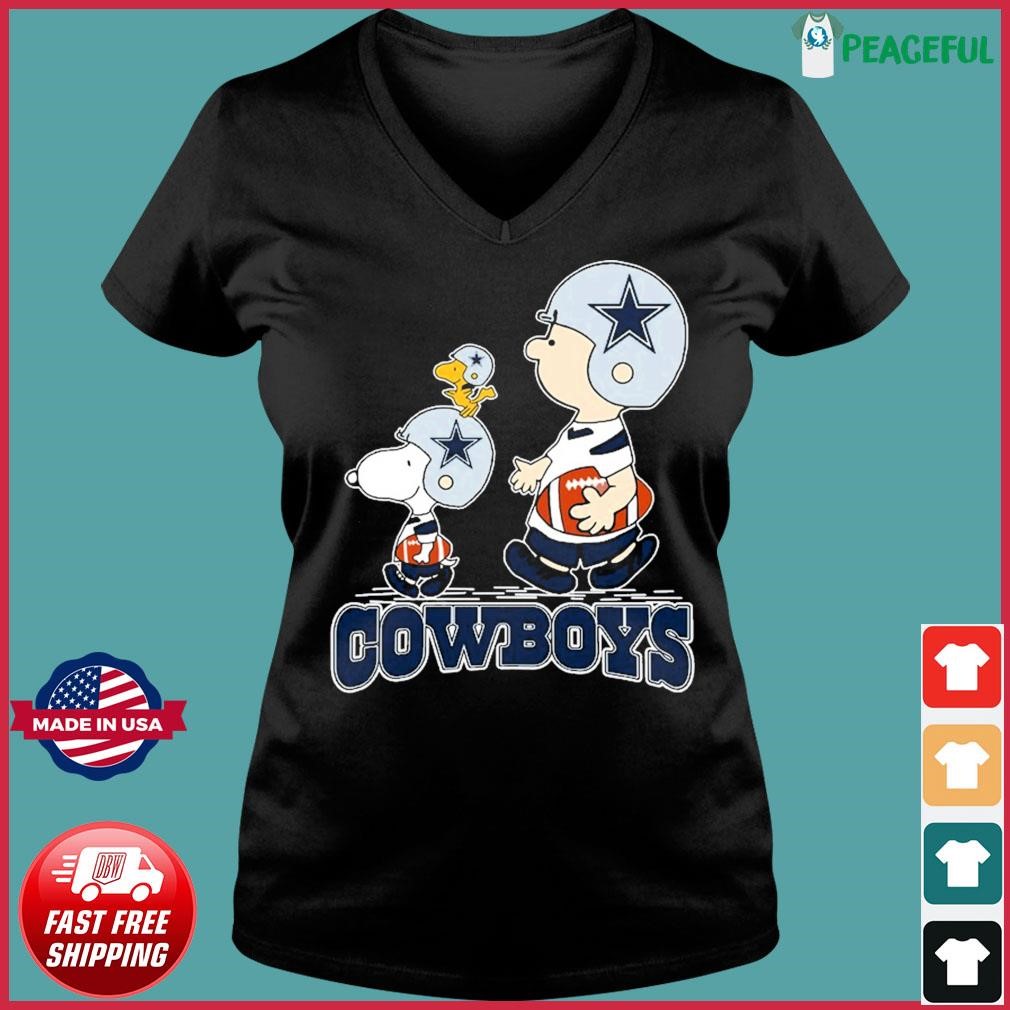 Snoopy The Peanuts Dallas Cowboys Shirt - High-Quality Printed Brand