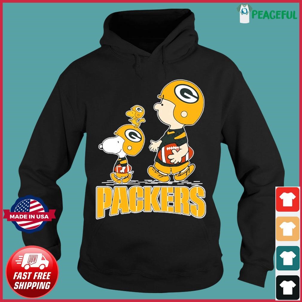 Green Bay Packers Christmas Snoopy and Woodstock 2023 T-shirt, hoodie,  sweater, long sleeve and tank top