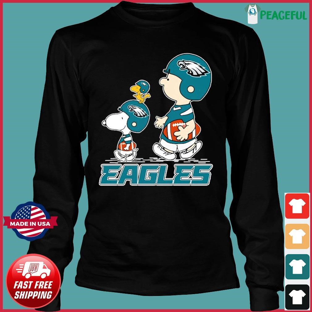 Philadelphia Eagles Snoopy and Charlie Brown Peanuts shirt, hoodie