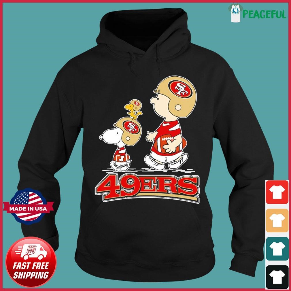 Woodstock Snoopy 49ers shirt,sweater, hoodie, sweater, long sleeve and tank  top