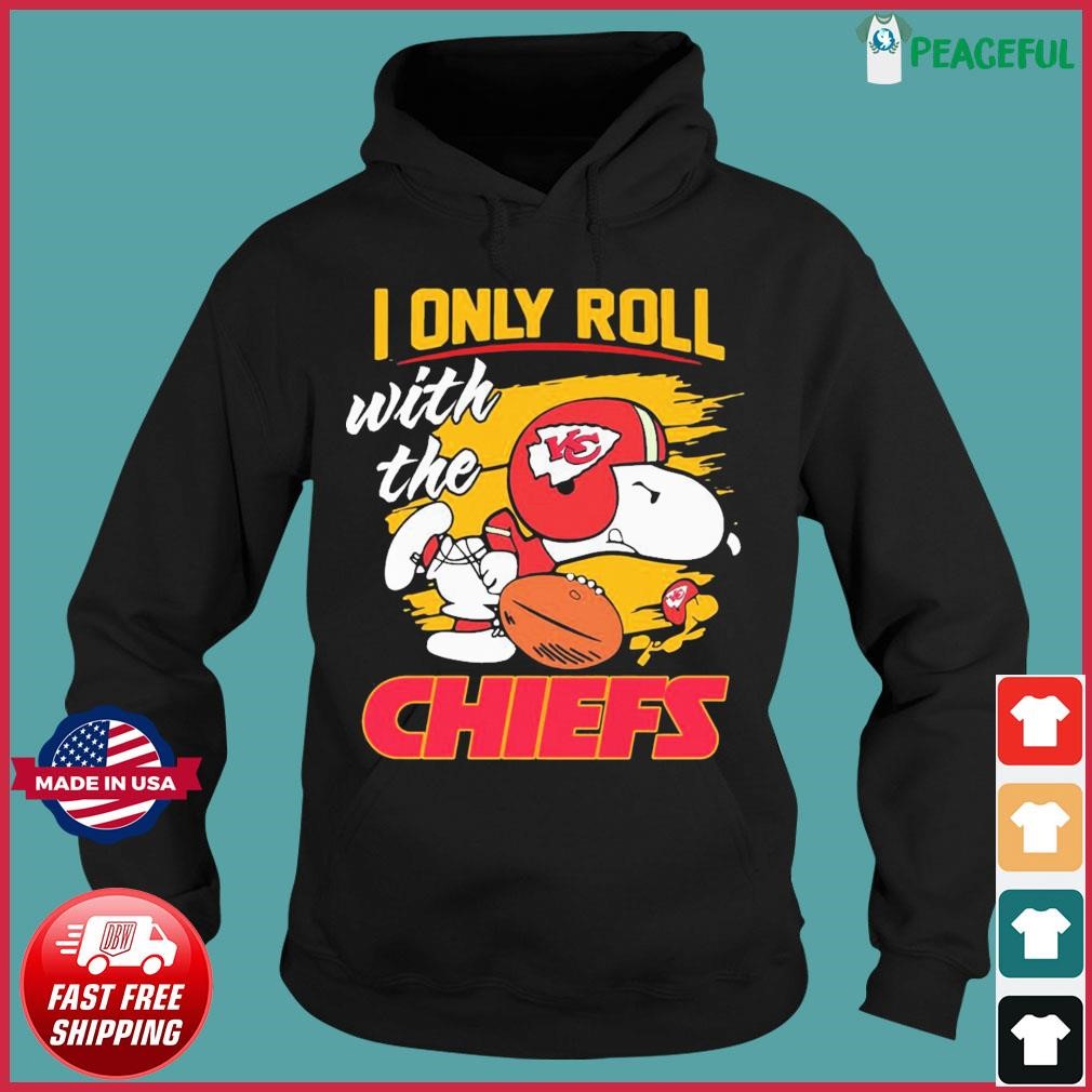 Kansas City Chiefs Snoopy and Charlie Brown with Woodstock cartoon T-shirt,  hoodie, sweater, long sleeve and tank top