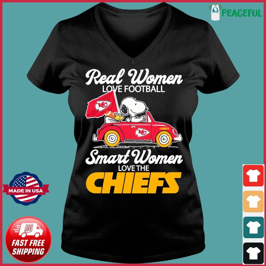 FREE shipping Real Women Smart Women Love the Kansas City Chiefs shirt,  Unisex tee, hoodie, sweater, v-neck and tank top