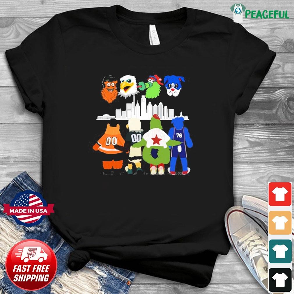 Peanuts Characters Time For Halloween And The Love For Philadelphia Phillies  Shirt, hoodie, sweater, long sleeve and tank top