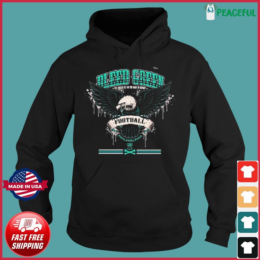 Fly Eagles Fly Football Sweatshirt - Philadelphia Eagles Design