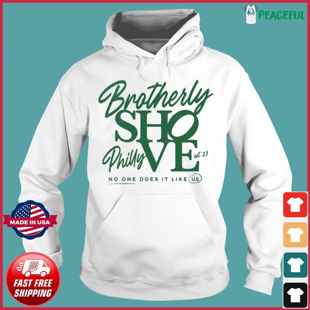 Philadelphia Eagles Brotherly Shove Funny shirt, hoodie, sweater, long  sleeve and tank top