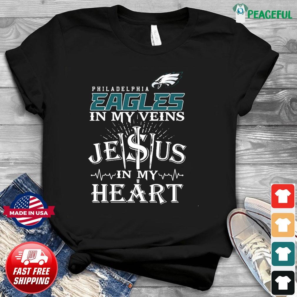 Philadelphia Eagles In My Heart Unisex T-Shirt