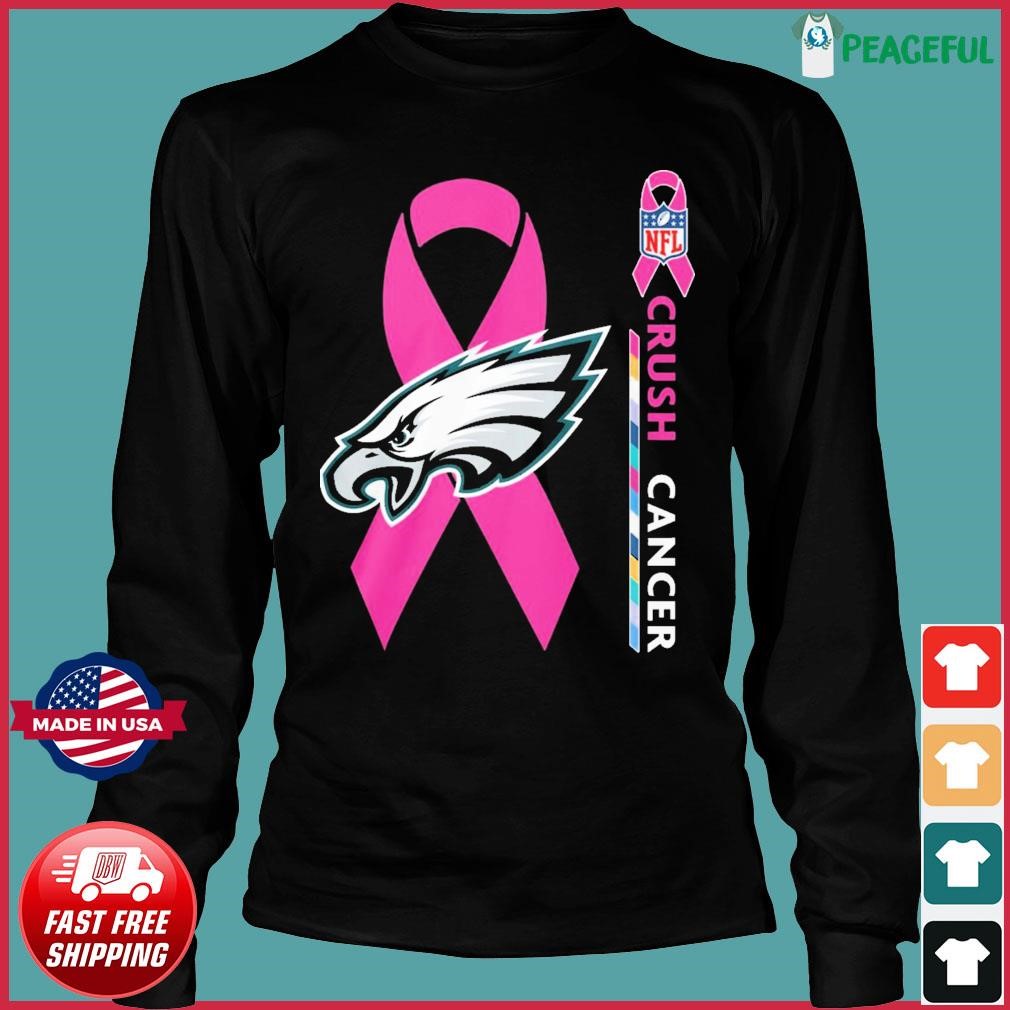 Philadelphia Eagles Crucial Catch Intercept cancer 2023 shirt, hoodie,  sweater, long sleeve and tank top