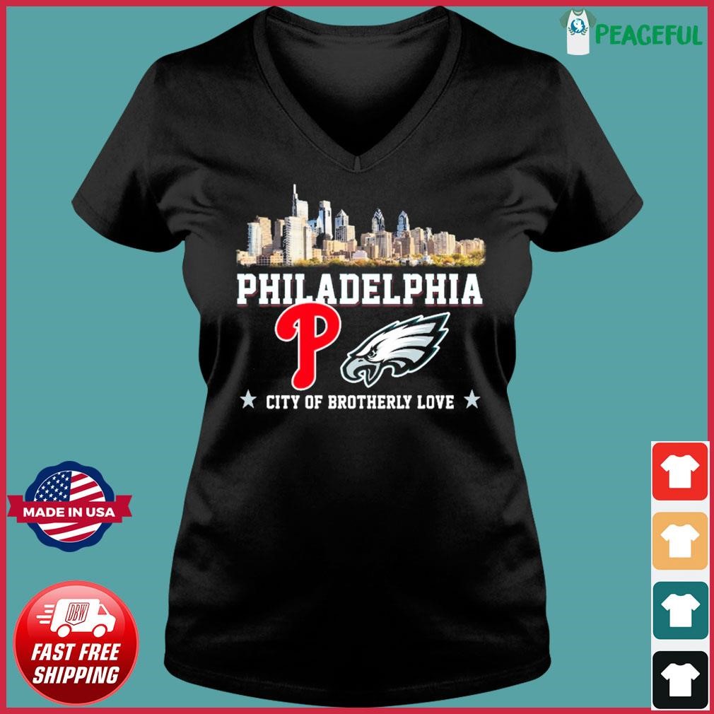 Philadelphia Phillies And Philadelphia Eagles City Shirt, hoodie,  longsleeve, sweatshirt, v-neck tee