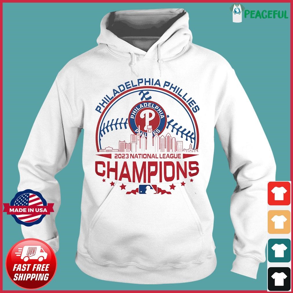 Official philadelphia Phillies Skyline 2023 World Series Champions Logo T- shirt,Sweater, Hoodie, And Long Sleeved, Ladies, Tank Top