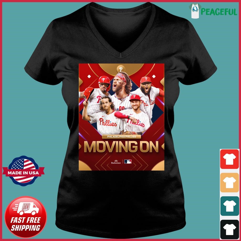 Philadelphia Phillies Moving On 2023 NLCS Phillies Shirt - Bring Your  Ideas, Thoughts And Imaginations Into Reality Today