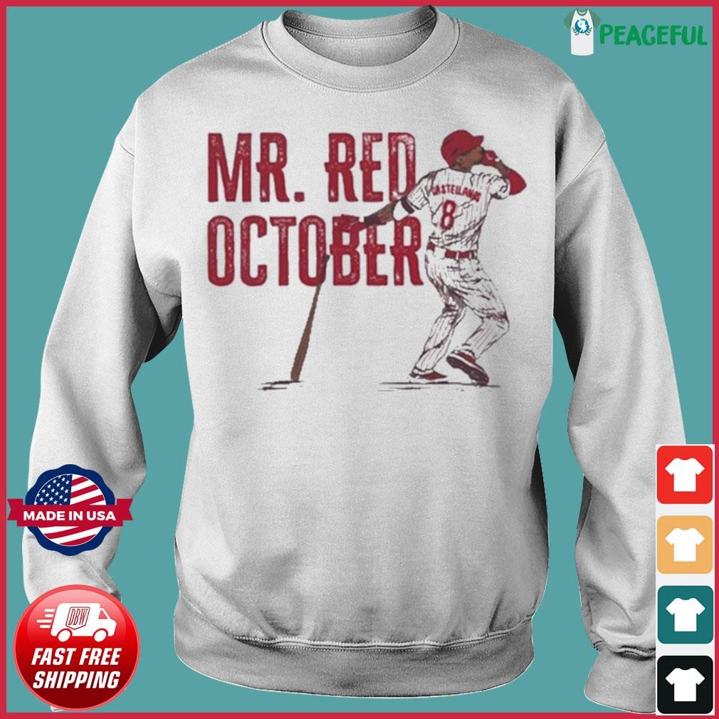 Mr. Red October Phillies Nick Castellanos shirt, hoodie, sweater