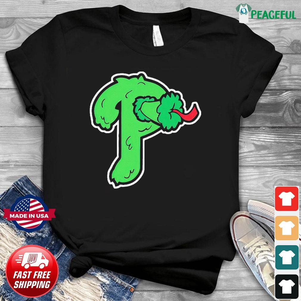 Phillies shirt, Phillies Phanatic Green T-Shirt, Phillie Phanatic