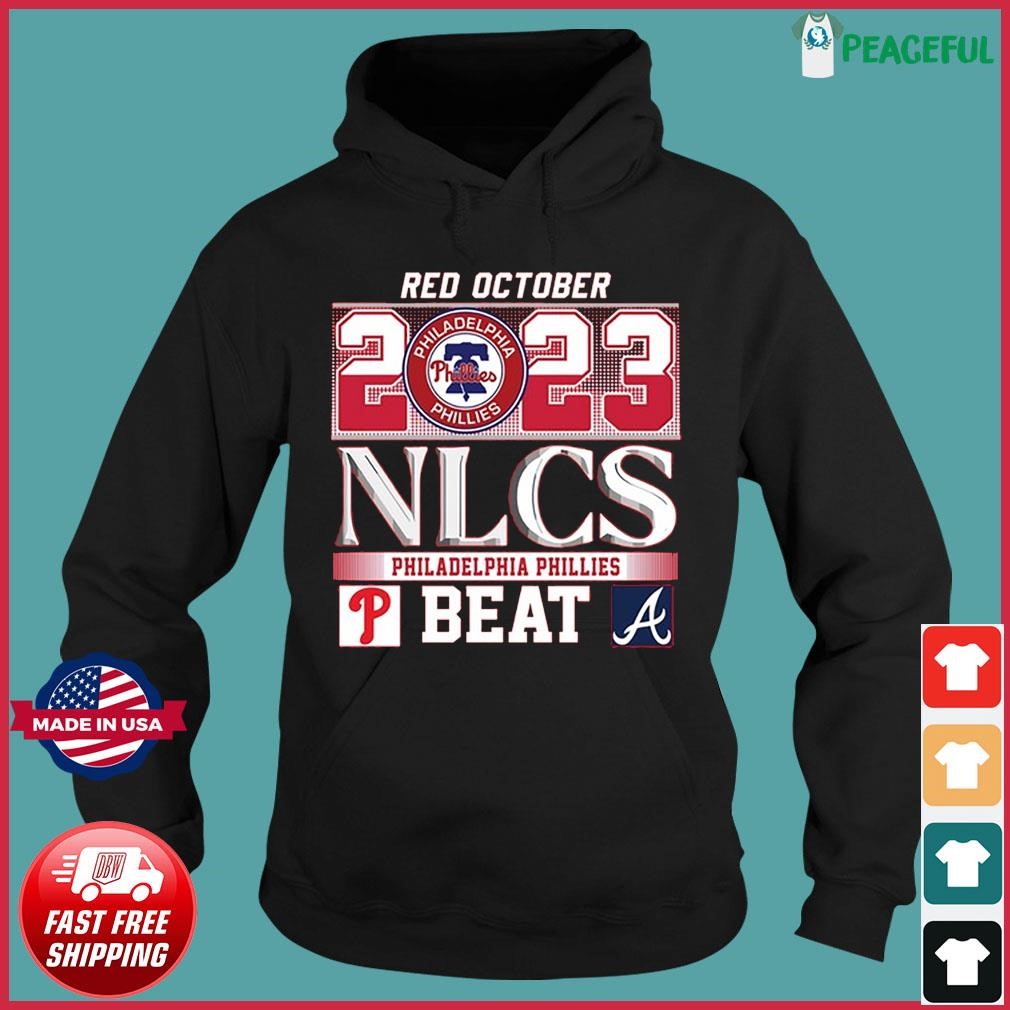 Red October 2023 Nlcs Philadelphia Phillies T-Shirt, hoodie, sweater, long  sleeve and tank top