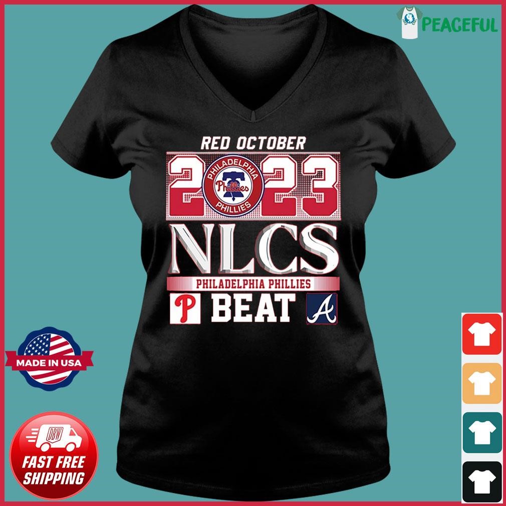 Red October 2023 Nlcs Philadelphia Phillies T-Shirt, hoodie, sweater, long  sleeve and tank top