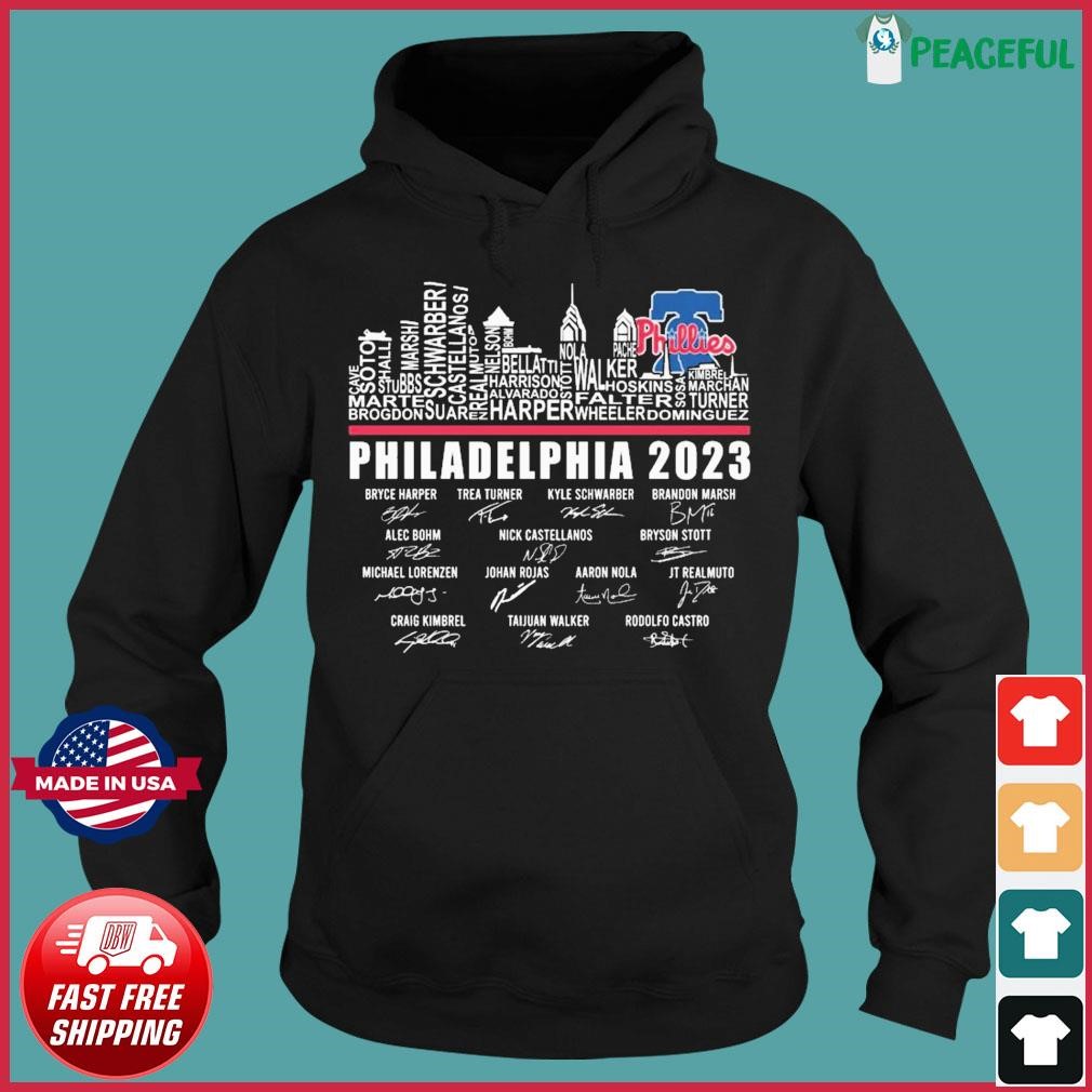 Aaron Nola Philadelphia Phillies name and number 2023 shirt, hoodie,  sweater, long sleeve and tank top