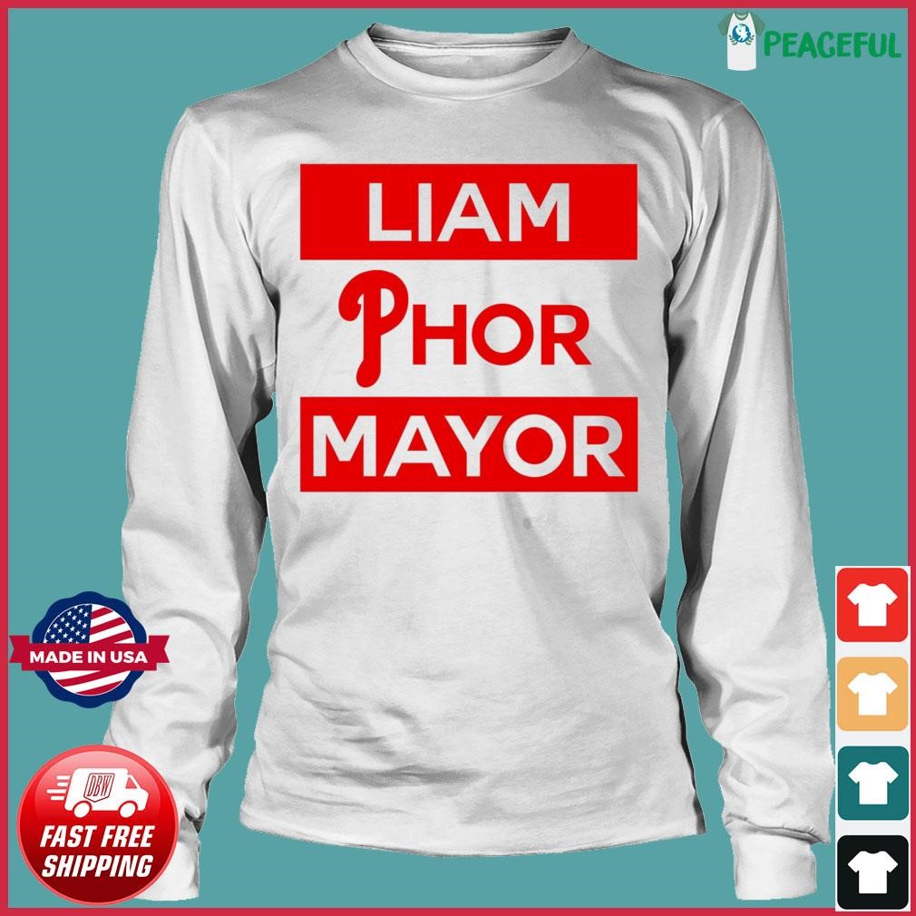 Philadelphia Phillies Taryn Hatcher Liam Phor Mayor Shirt