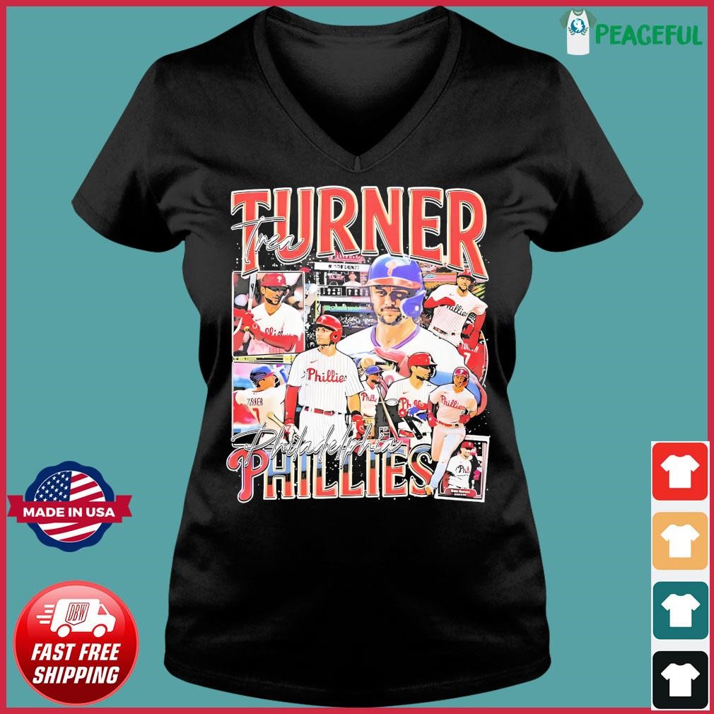 Trea Turner Shirt, Vintage 90s Style Shirt For Philadelphia Phillies Fans -  Bring Your Ideas, Thoughts And Imaginations Into Reality Today
