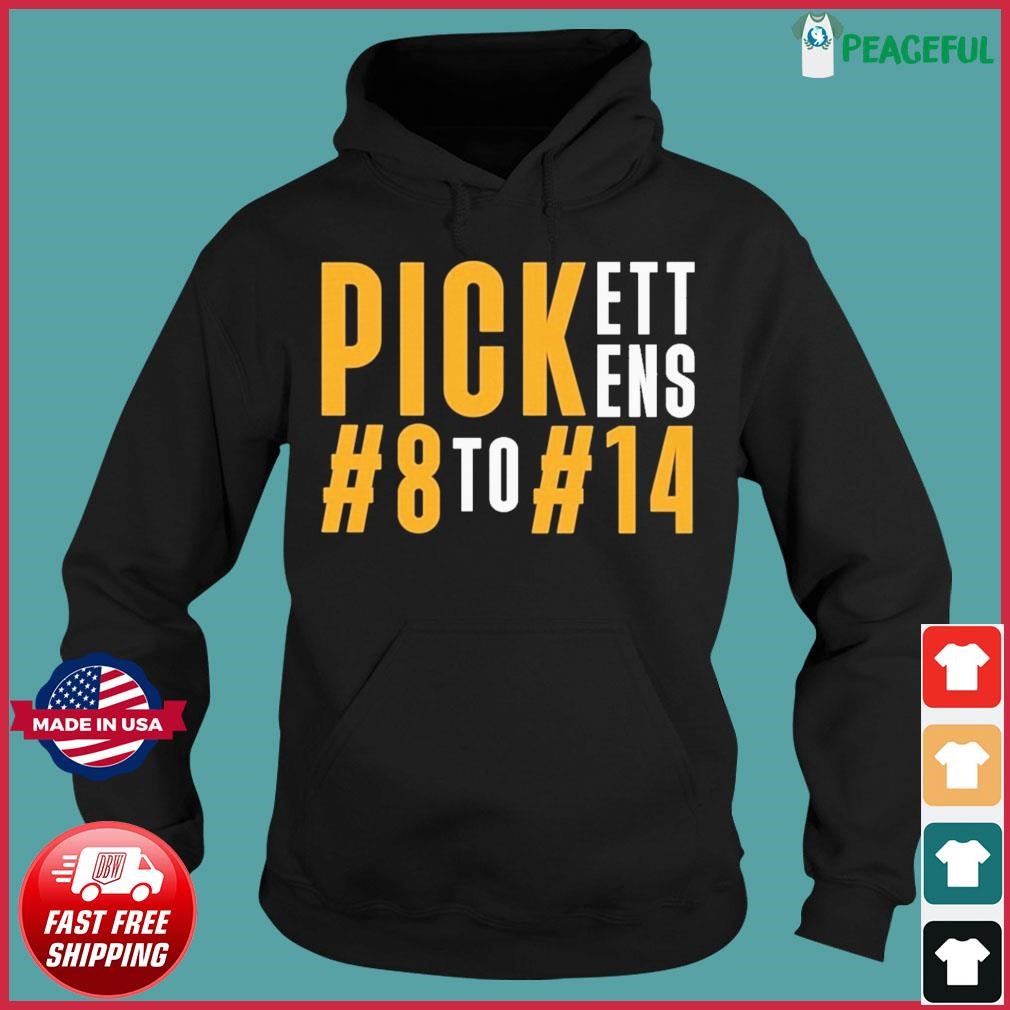 Steelers Pickett Pickens 8 to 14 shirt, hoodie, sweater and v-neck