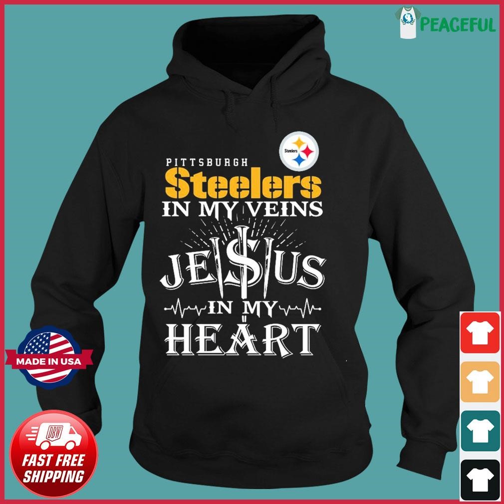 FREE shipping Even Jesus Loves The Steelers Pittsburgh Steelers