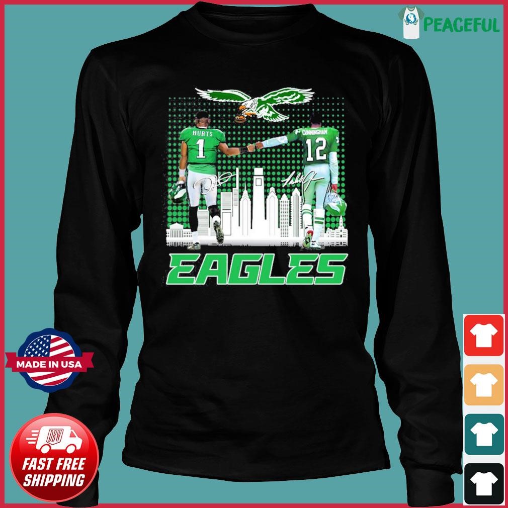 Vintage NFL Philadelphia Eagles Jalen Hurts Signature Shirt - T-shirts Low  Price