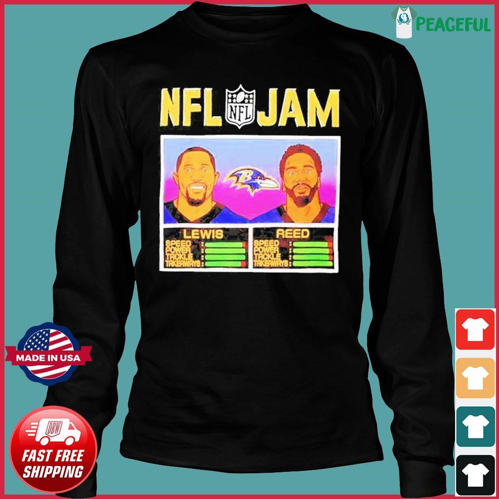 Nfl Jam Baltimore Ravens Ed Reed Ray Lewis shirt, hoodie, sweater, long  sleeve and tank top