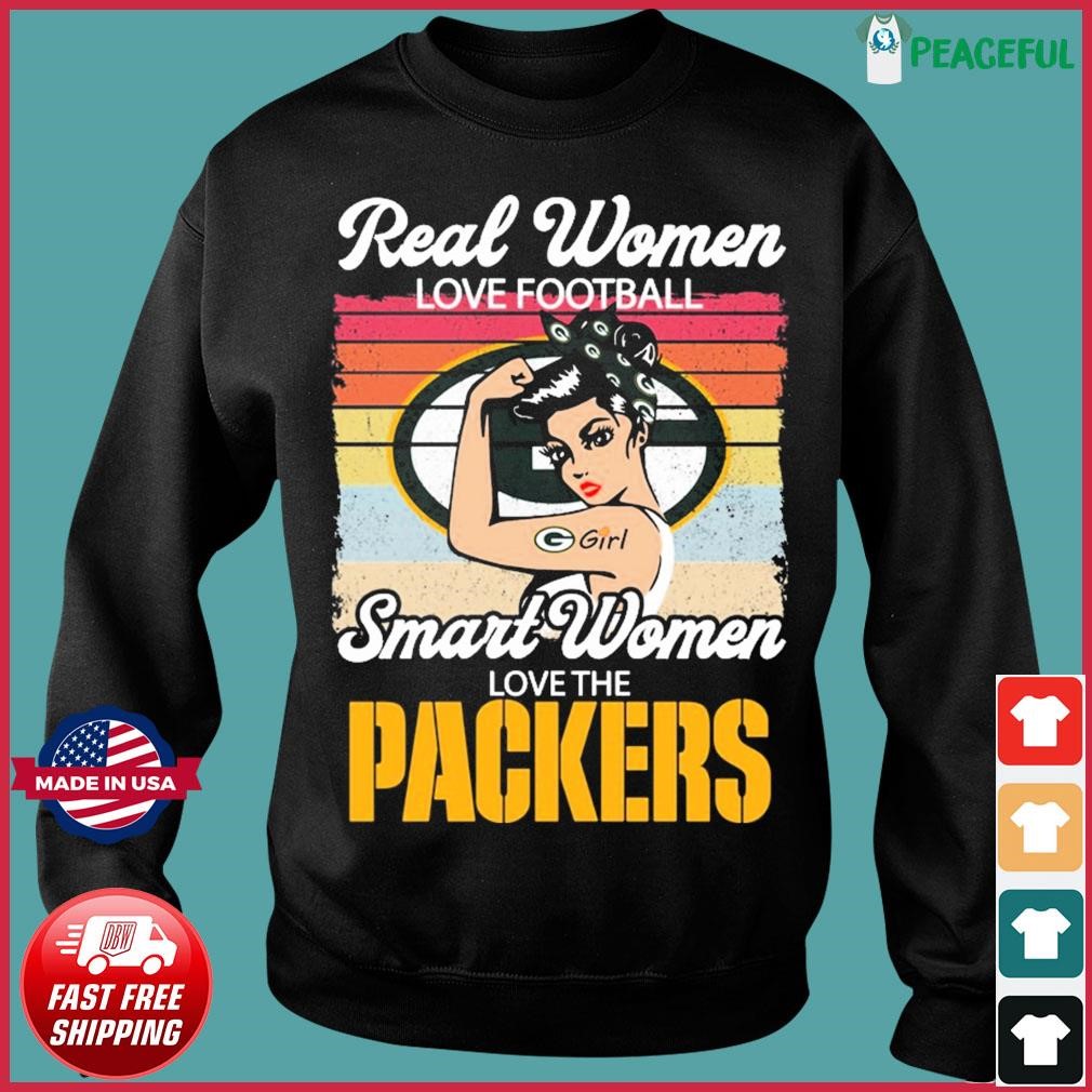 Real women love football smart women love the Green Bay Packers