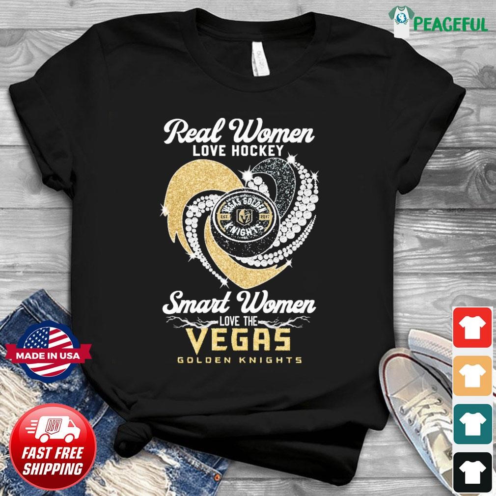 Real Women Love Hockey Smart Women Love The Vegas Golden Knights 2023 Stanley  Cup Playoff T