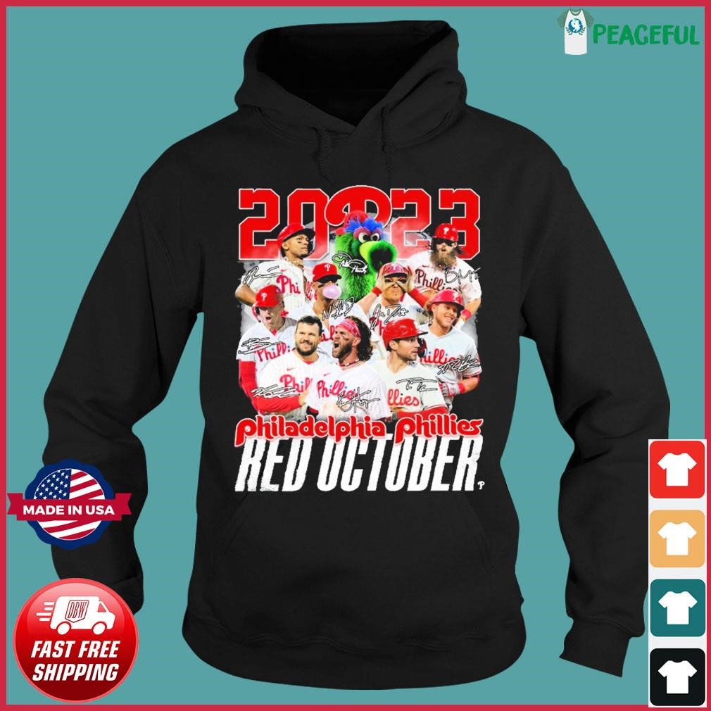 Philadelphia Phillies NLCS Shirt 2022, Red October - Happy Place for Music  Lovers