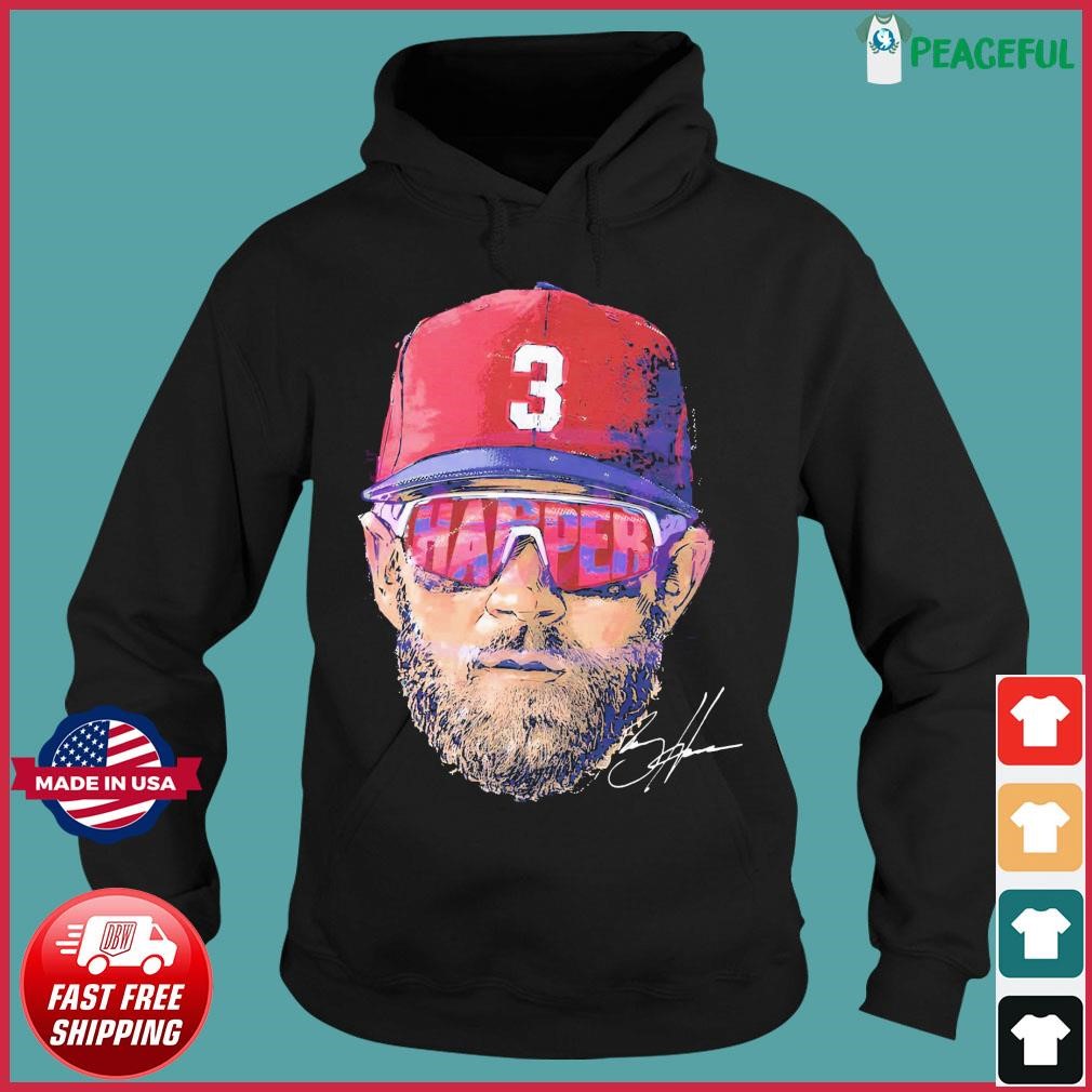 Vintage Philadelphia Bryce Harper T Shirt Trendy Y2K Hoodie