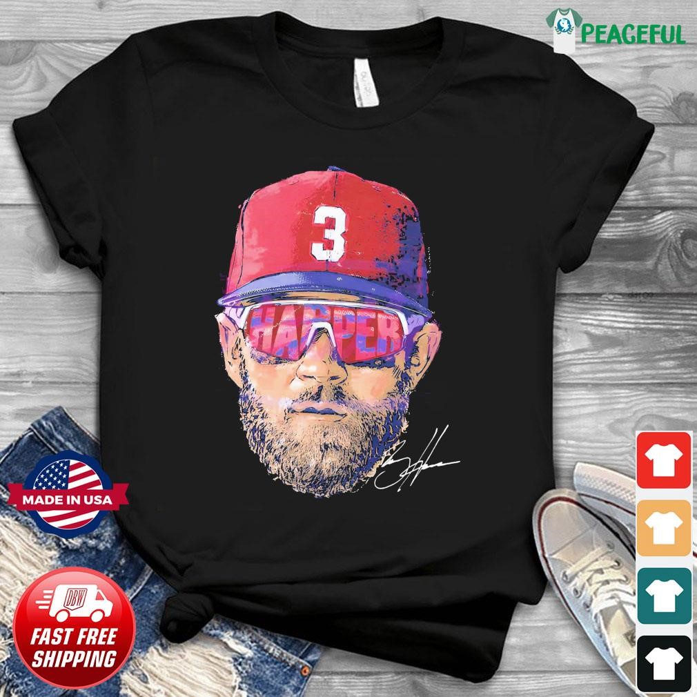 Vintage MLB Player Bryce Harper Headband Shirt