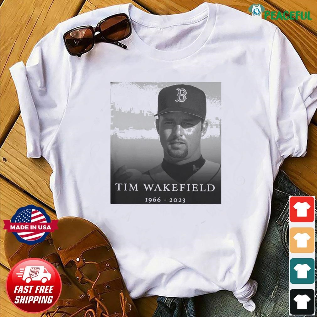 Tim Wakefield T Shirt MLB Shirt Boston Red Sox Sweatshirt - Family Gift  Ideas That Everyone Will Enjoy