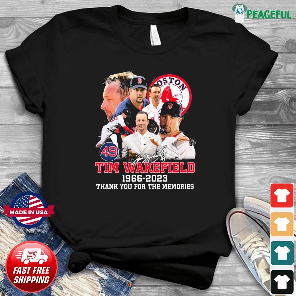RIP Tim Wakefield 1966-2023 Thank You For The Memories T-Shirt -  Roostershirt