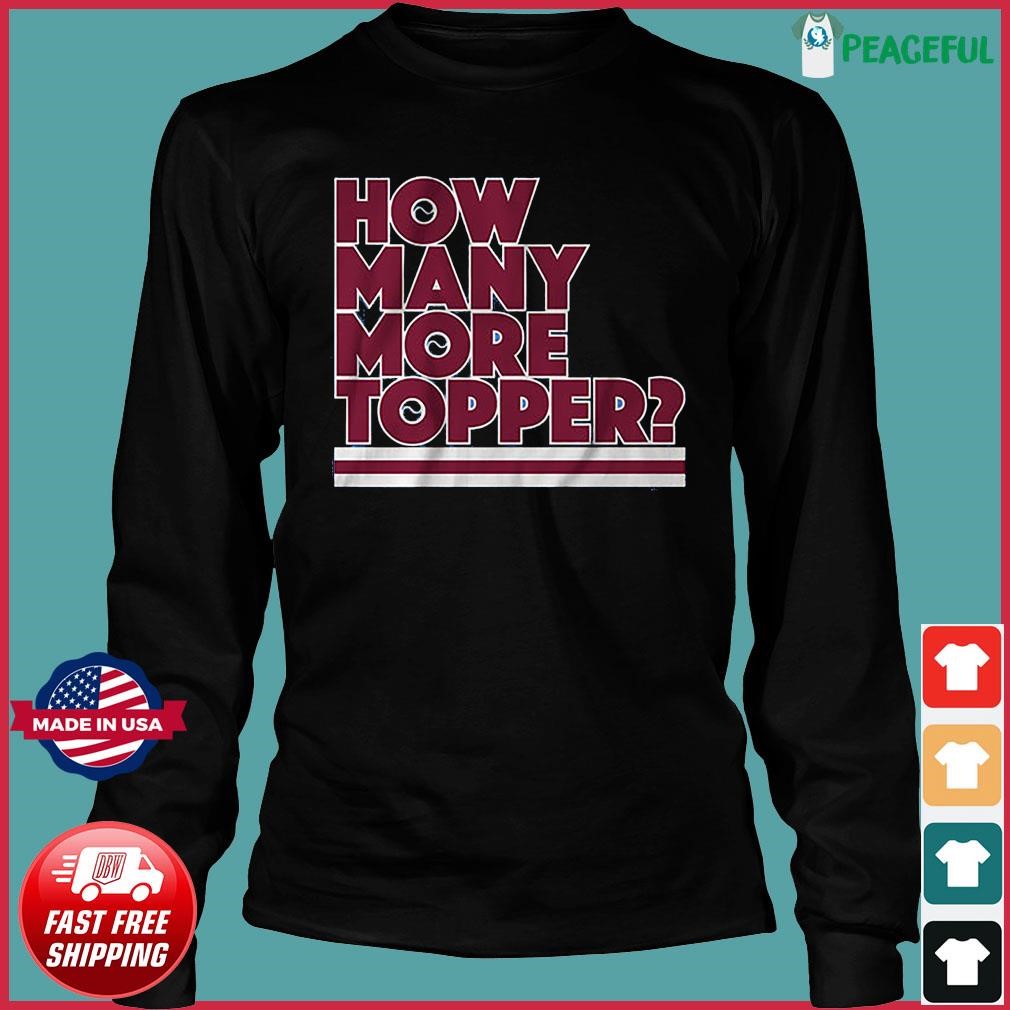 Rob Thomson how many more Topper Philly baseball shirt, hoodie, sweater and  long sleeve