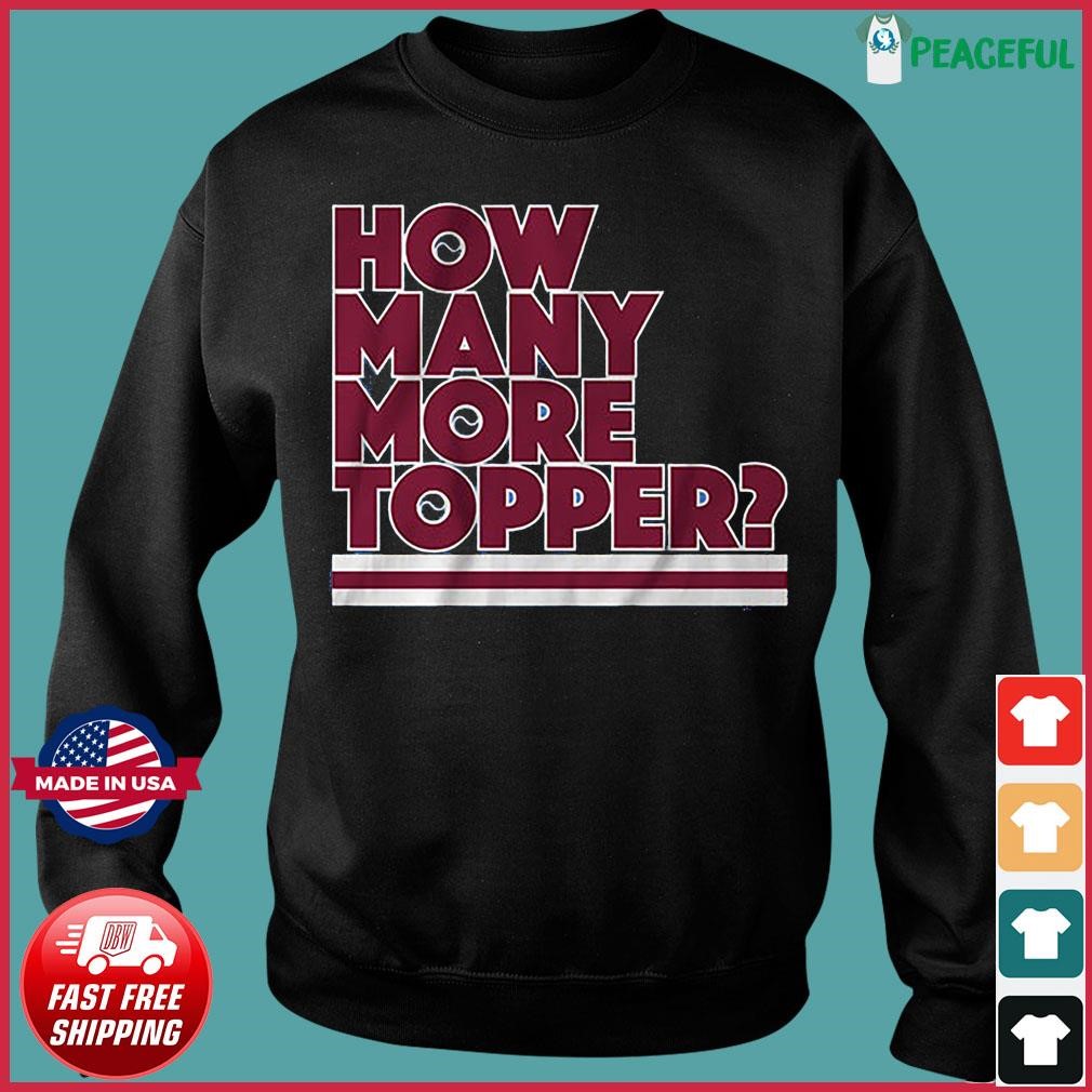 Rob Thomson how many more Topper Philly baseball shirt, hoodie, sweater and  long sleeve