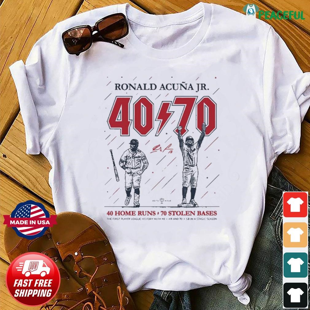 Official breakingt Merch Ronald Acuña Jr Mr. 40 70 shirt, hoodie,  sweatshirt for men and women