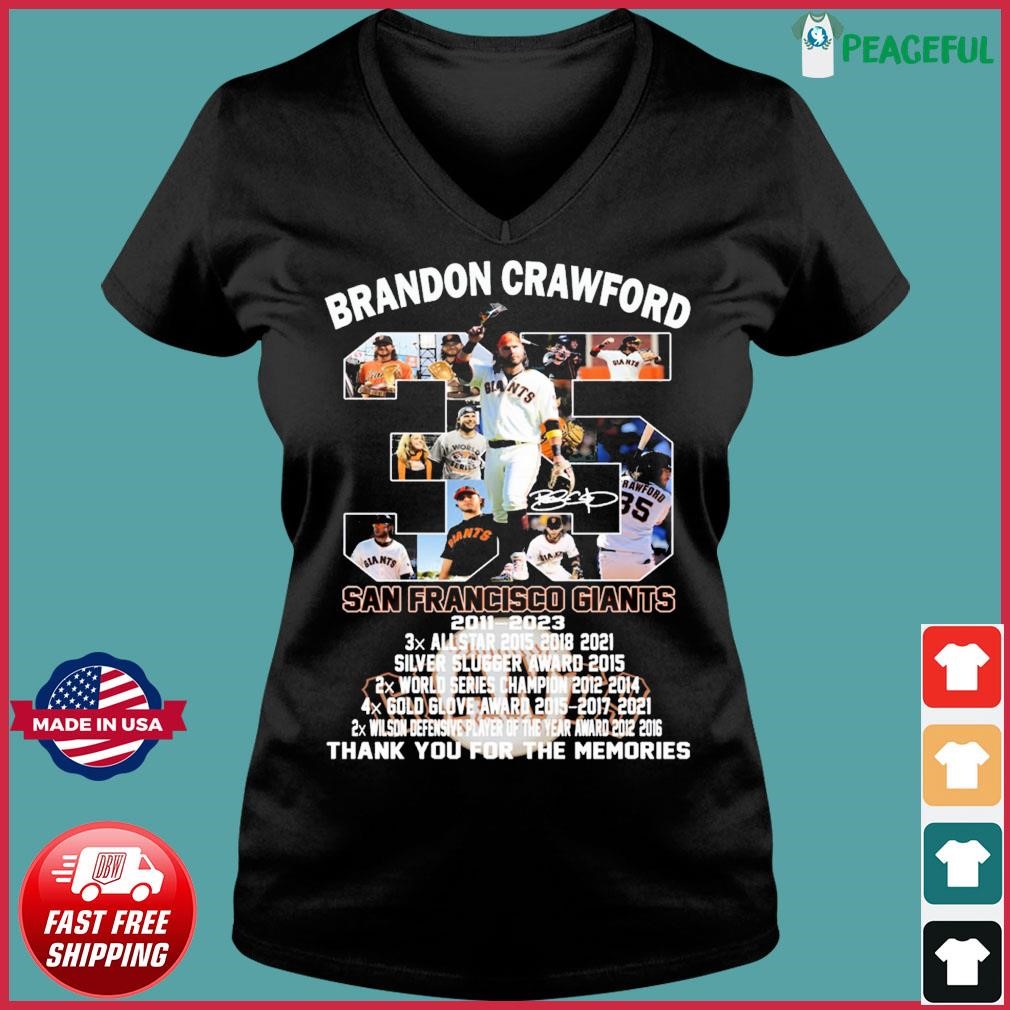 Shirts, Brandon Crawford 35 San Francisco Giants City Connect Jersey