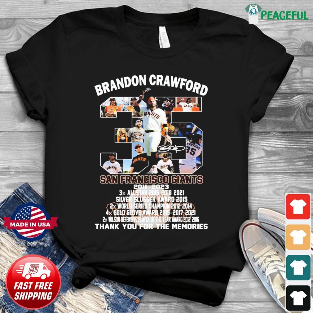 Brandon Crawford T-Shirts & Hoodies, San Francisco Baseball