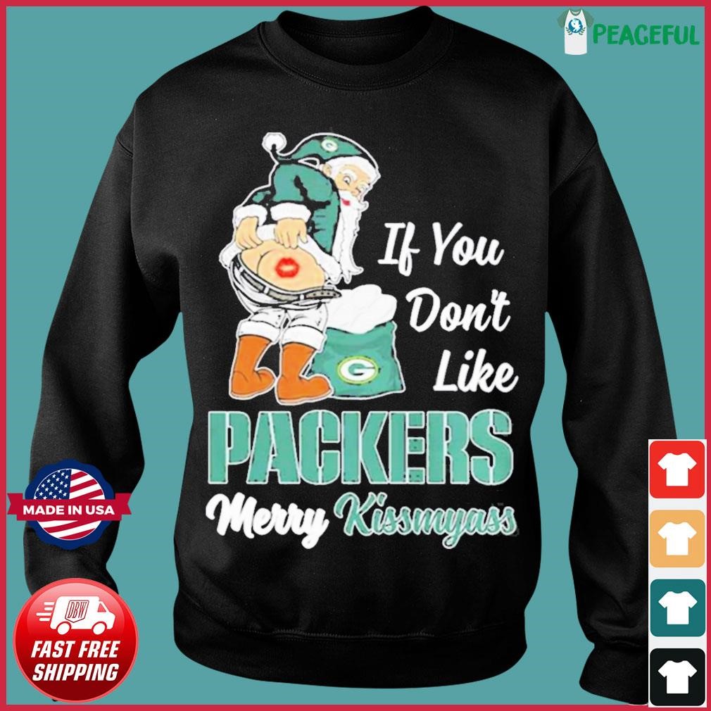 Santa Butt If You Don't Like Arizona Cardinals Merry Kissmyass Christmas  Shirt