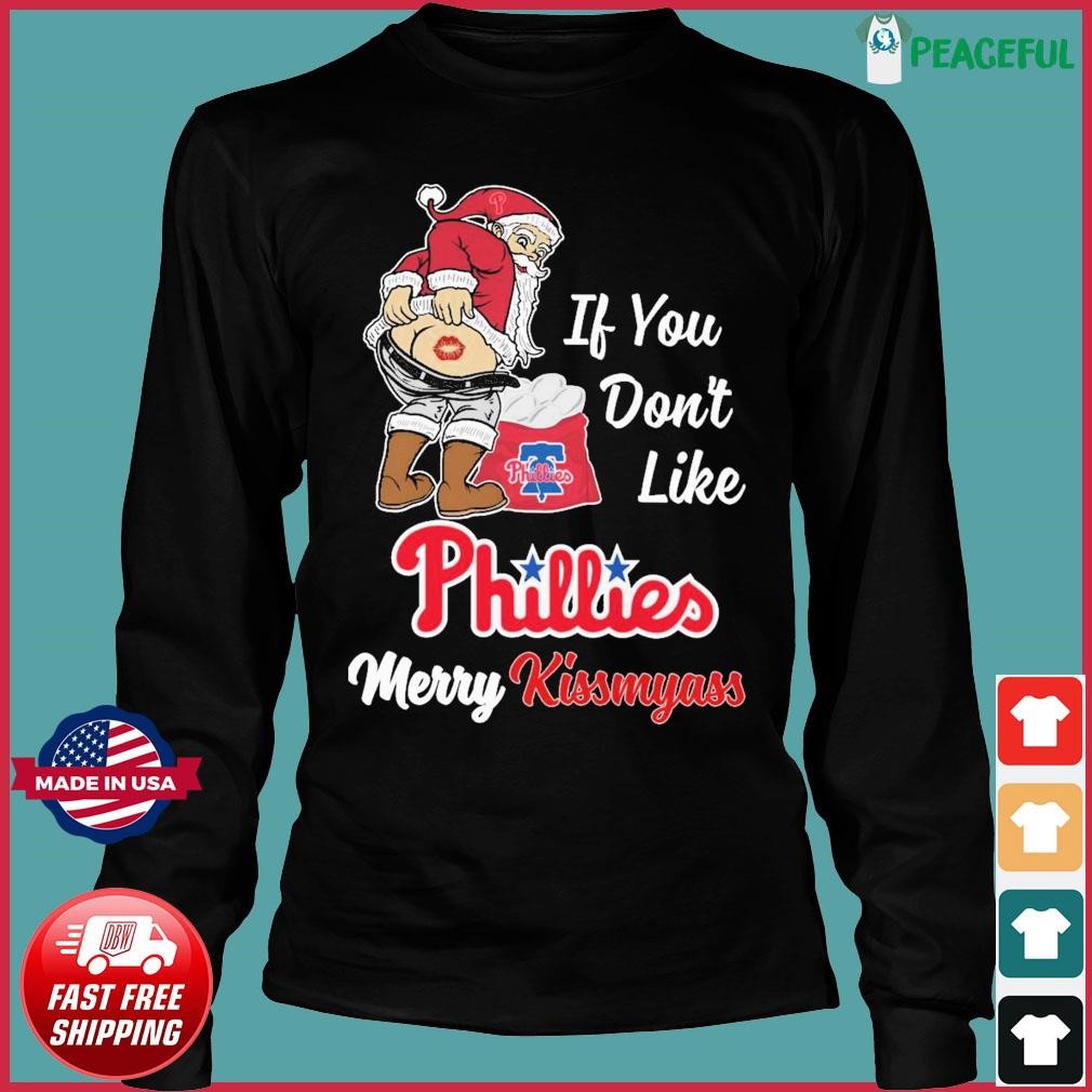 Funny Santa if you don't like Milwaukee Brewers Merry Kissmyass shirt,  hoodie, sweater, long sleeve and tank top