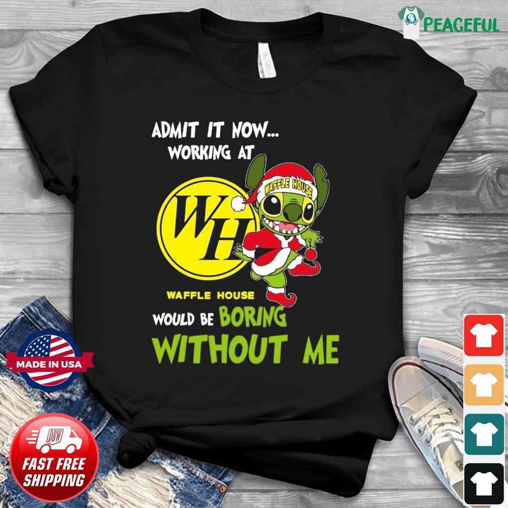 Grinch waffle house Christmas sweater, hoodie, sweater, long sleeve and  tank top