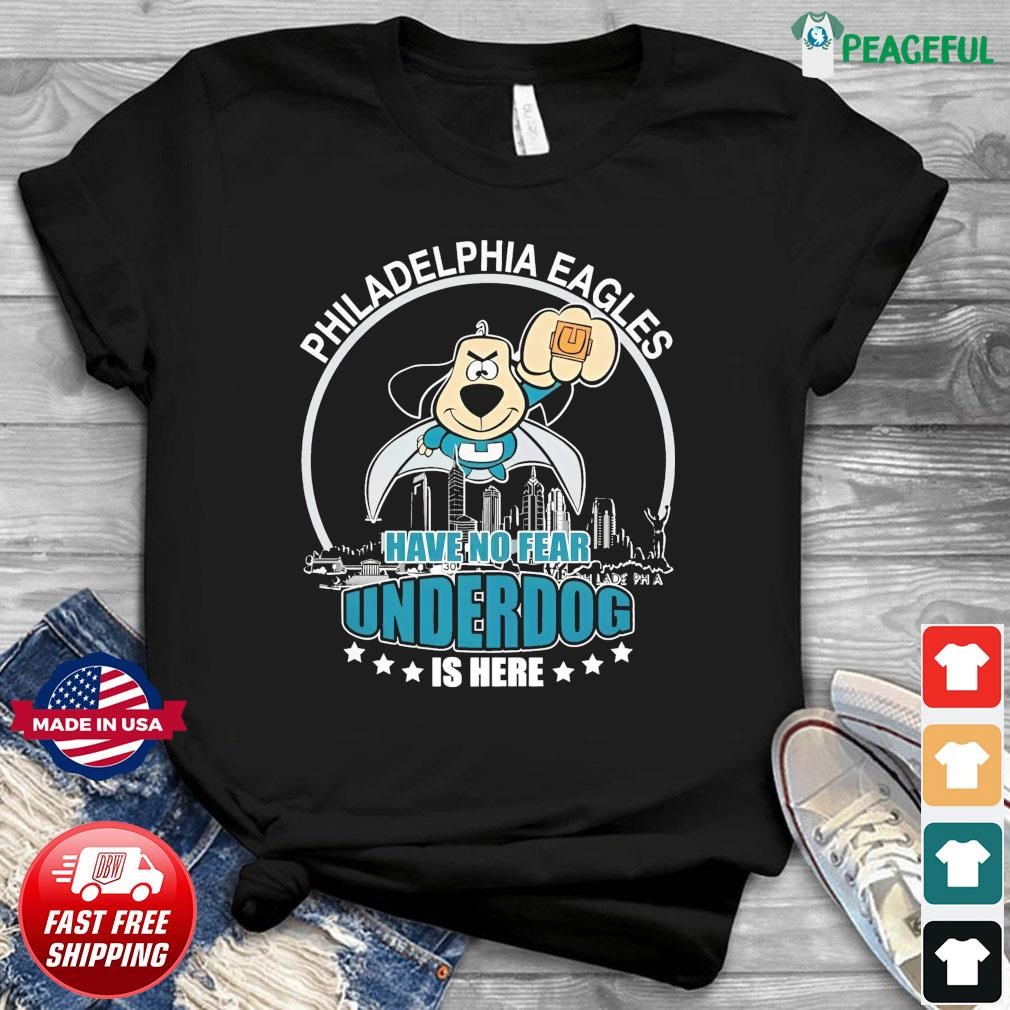 Snoopy Philadelphia Eagles Have No Fear Underdog Is Here Shirt, hoodie,  sweater, long sleeve and tank top