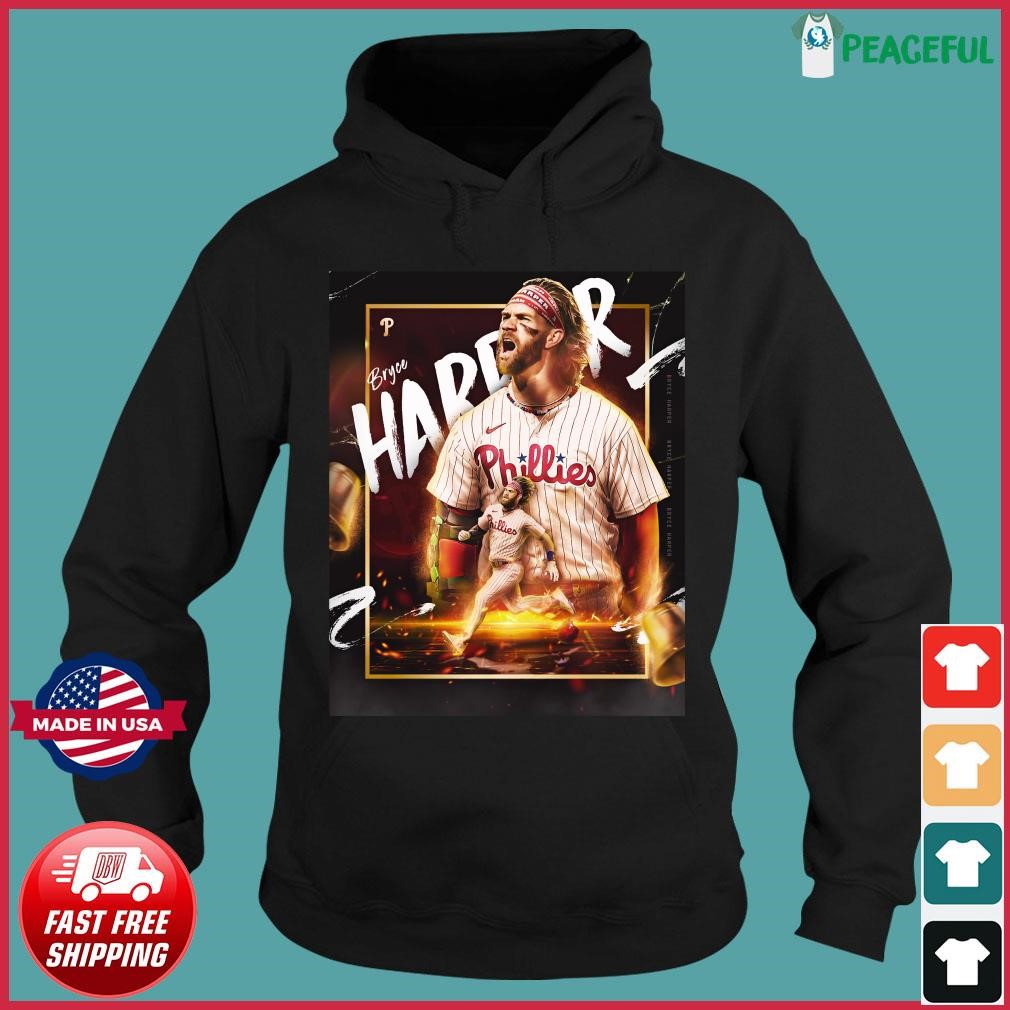 Official bryce Harper Stay Golden Phillies Shirt, hoodie, sweater