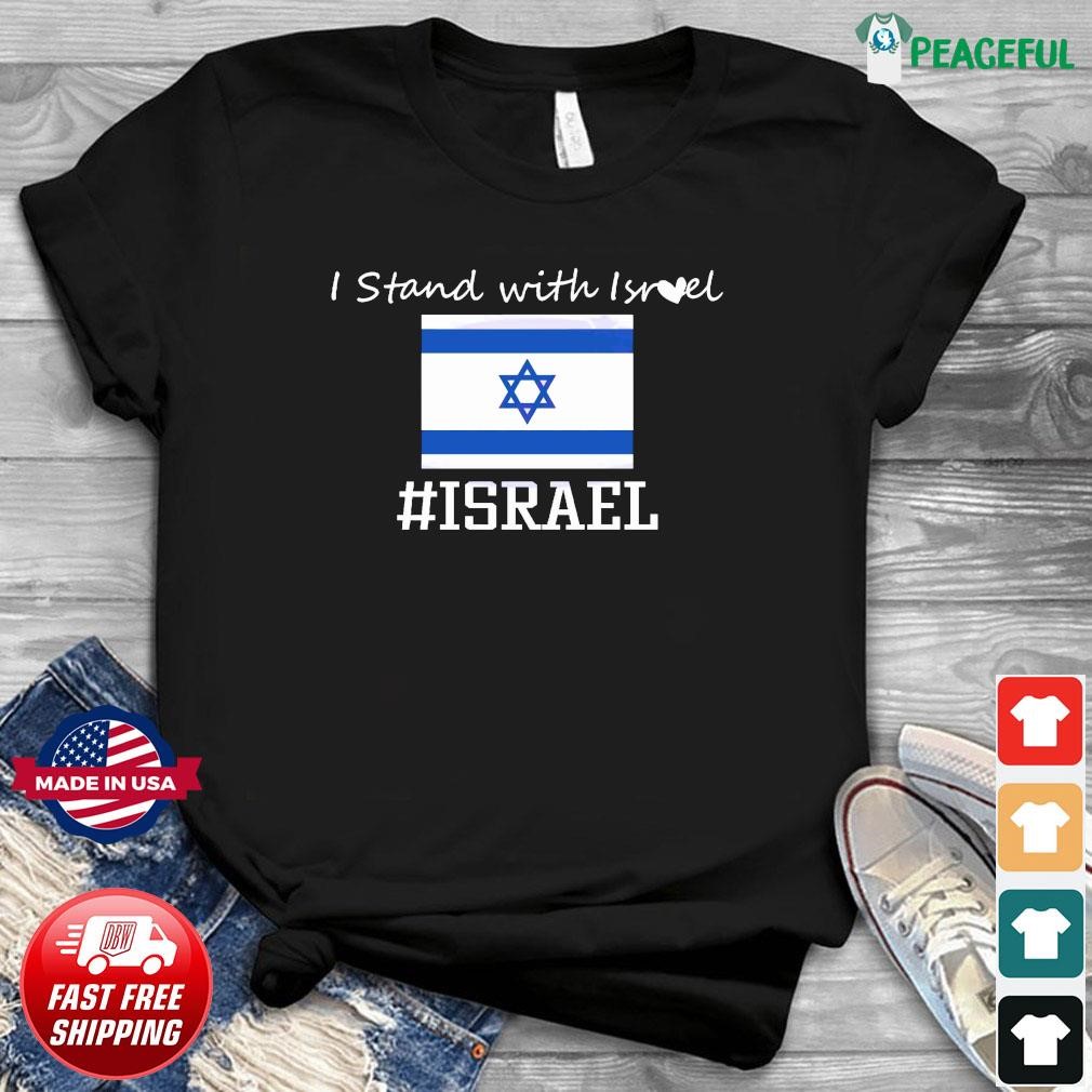 Israel Flag Shaped Unisex Sweatshirt Long Sleeve Hooded Pullover