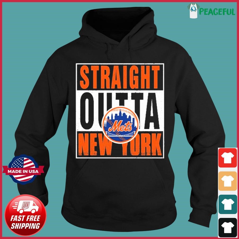 Straight Outta New York Mets Logo 2023 Tee Shirts - Nvamerch