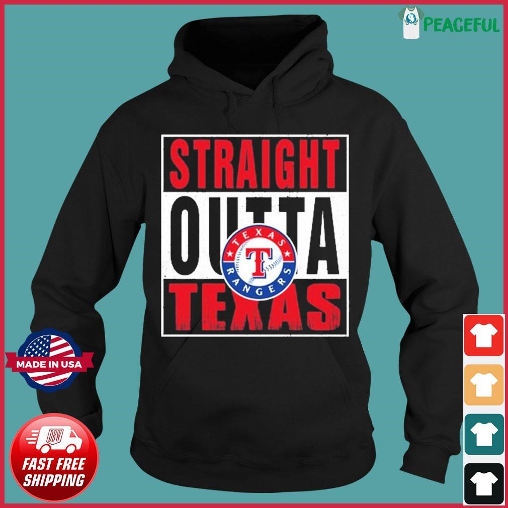 Straight Outta Texas Rangers Shirt - Peanutstee