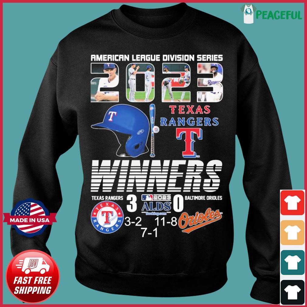 Texas Rangers Beat Baltimore Orioles 2023 ALDS Shirt, hoodie