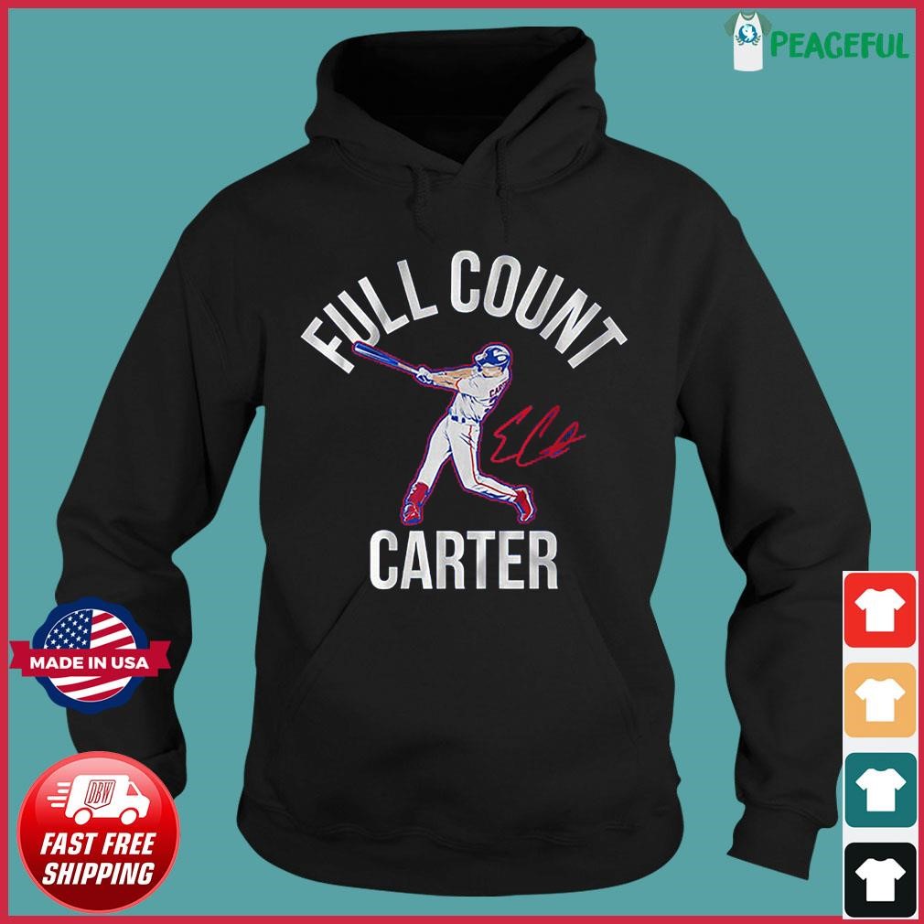 Evan Full Count Carter Texas Rangers shirt, hoodie, sweater, long