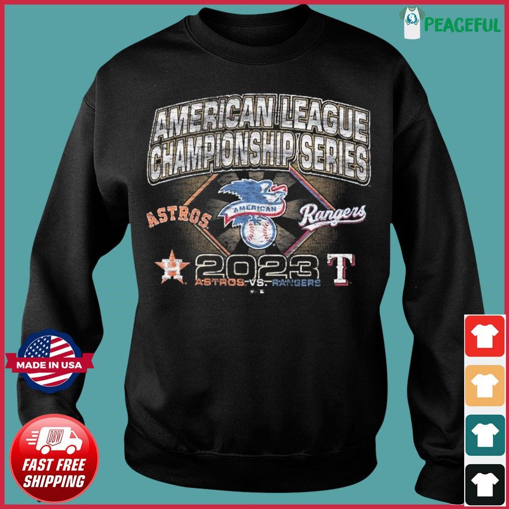 The Astros vs Rangers American League Championship Series 2023 shirt -  Danmerch