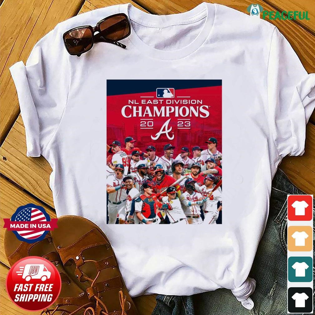 The Atlanta Braves are 2023 NL East Champions Shirt, hoodie, sweater, long  sleeve and tank top