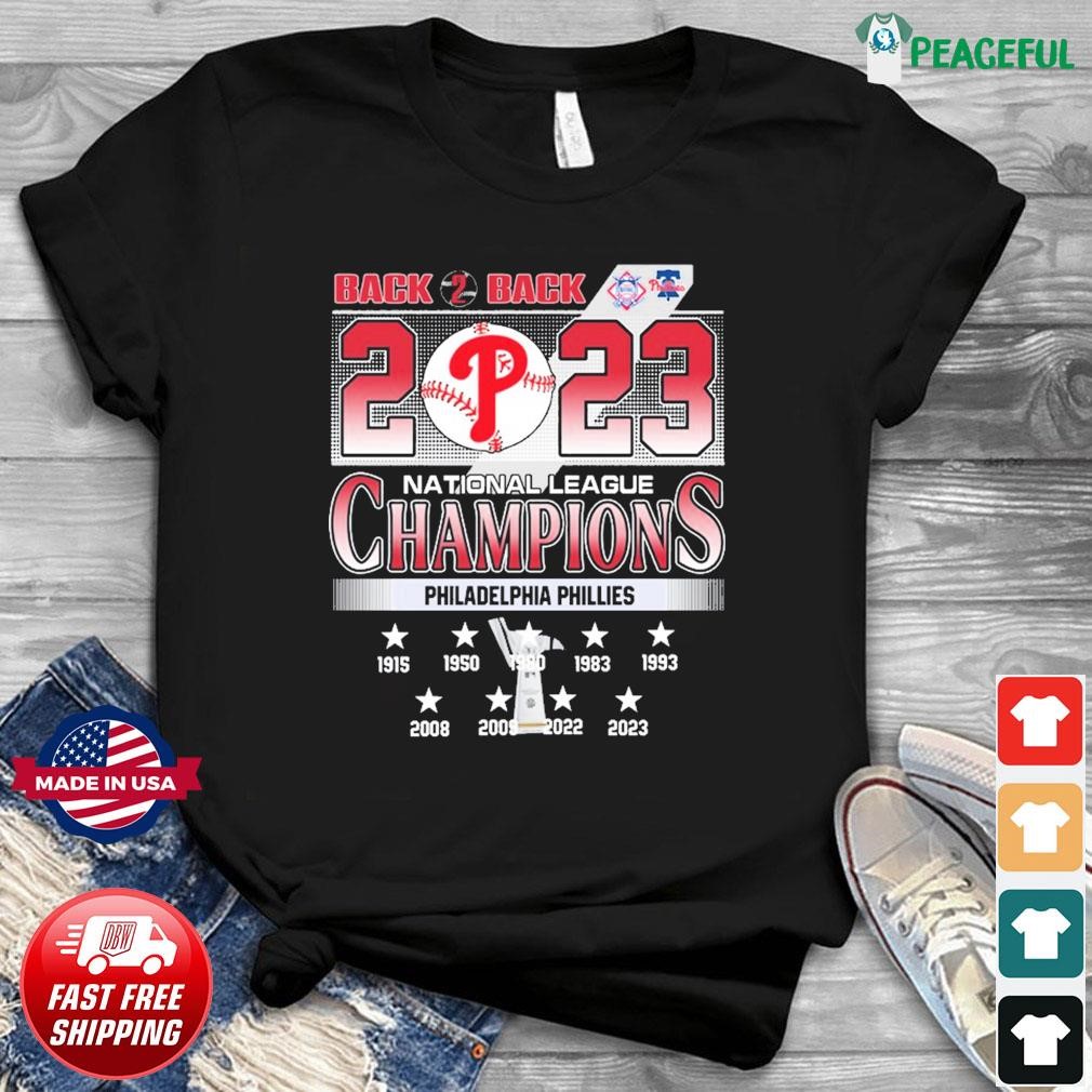 2023 Philadelphia Phillies National League Champions shirt, hoodie,  sweatshirt for men and women